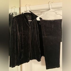 Talbots - Luxe Velour tracksuit - pants and jacket